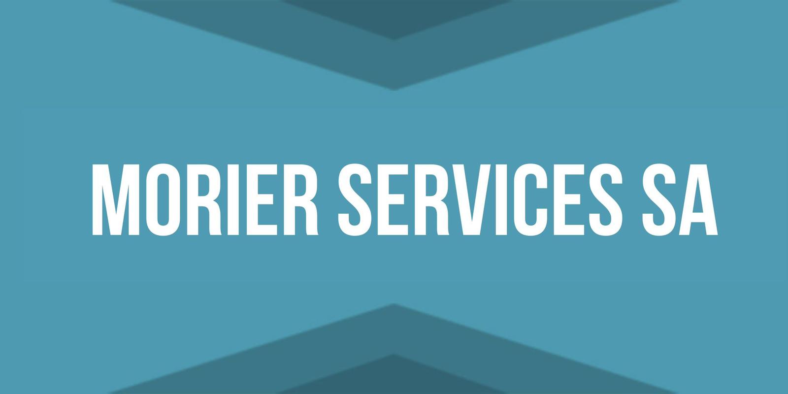 Logo Morier Services SA